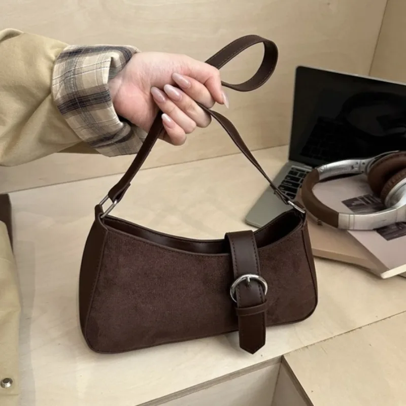 New Vintage Shoulder Bags for Women Fashion Pu Leather Ladies Square Mini Bag Vintage Female Handbags Small Tote Purse