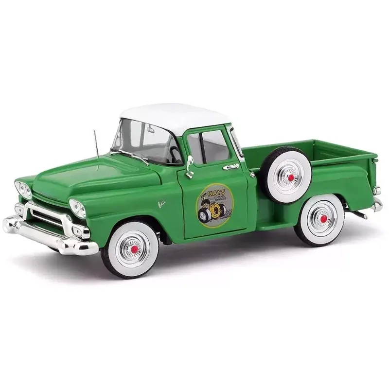 Modelo de coche de aleación de simulación StepSide Truck R70, decoración de camioneta, réplica de Metal fundido a presión, regalo para niño, coleccionable para adultos, 1958,1:24