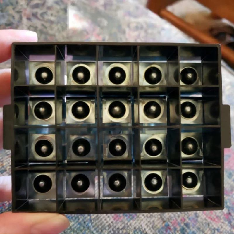 20 - 셀 핸드헬드 토양 블록 제조기, 정원용, 높은 발아율, 공간 절약, 편안한 그립