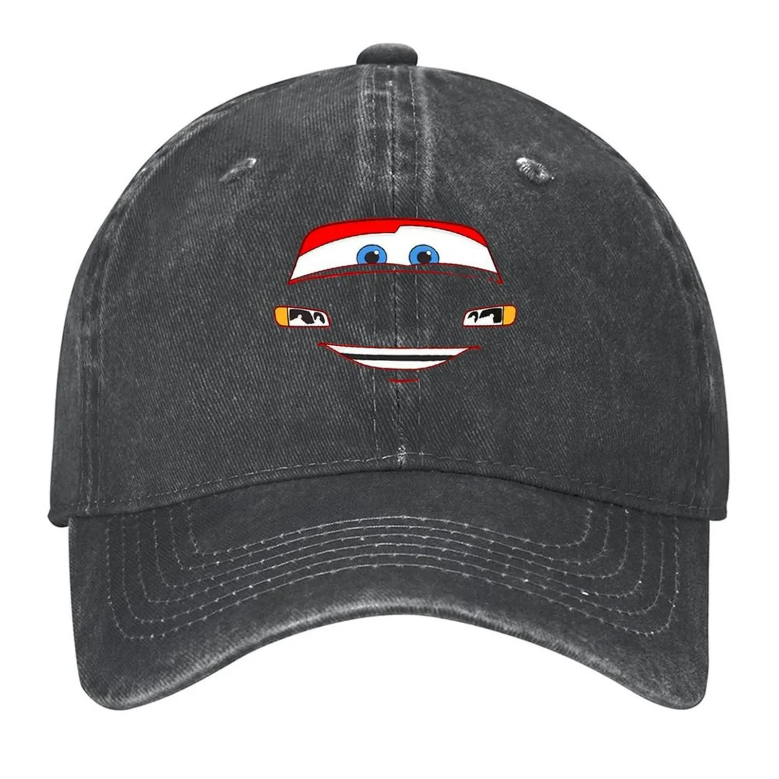 

Happy Car Baseball Cap Sports Cap Wild Ball Hat New Hat Funny hats Hats Woman Men's