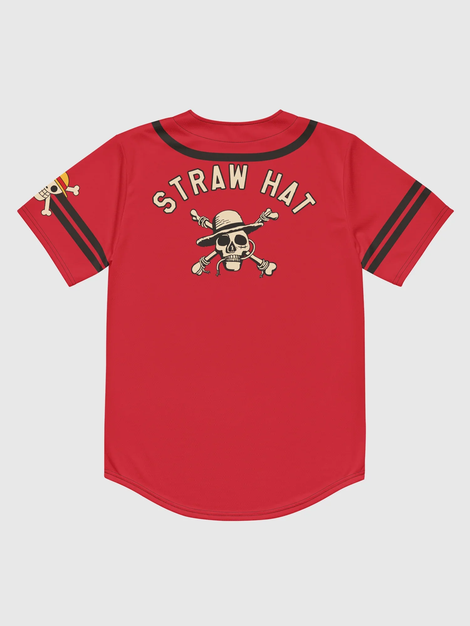 One Piece skeleton Baseball jersey One Piece Live Edition jersey Summer Sports Men's T-Shirt Children's Clothing Tee Y2k Woman