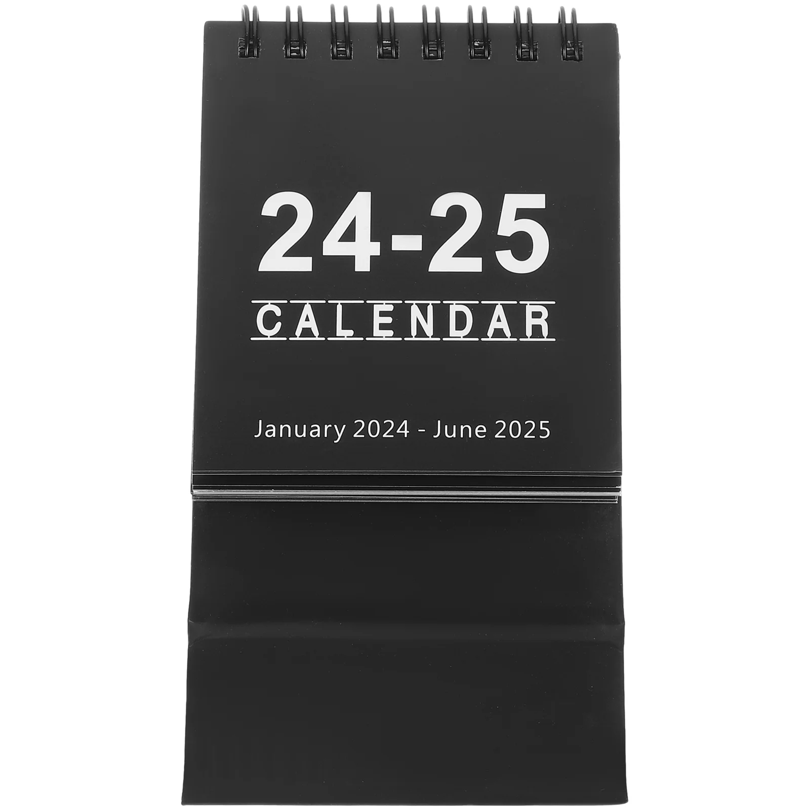 

Home Decor 2024 Mini Desk Calendar House Decorations for Creative Black Paper Office Accessories