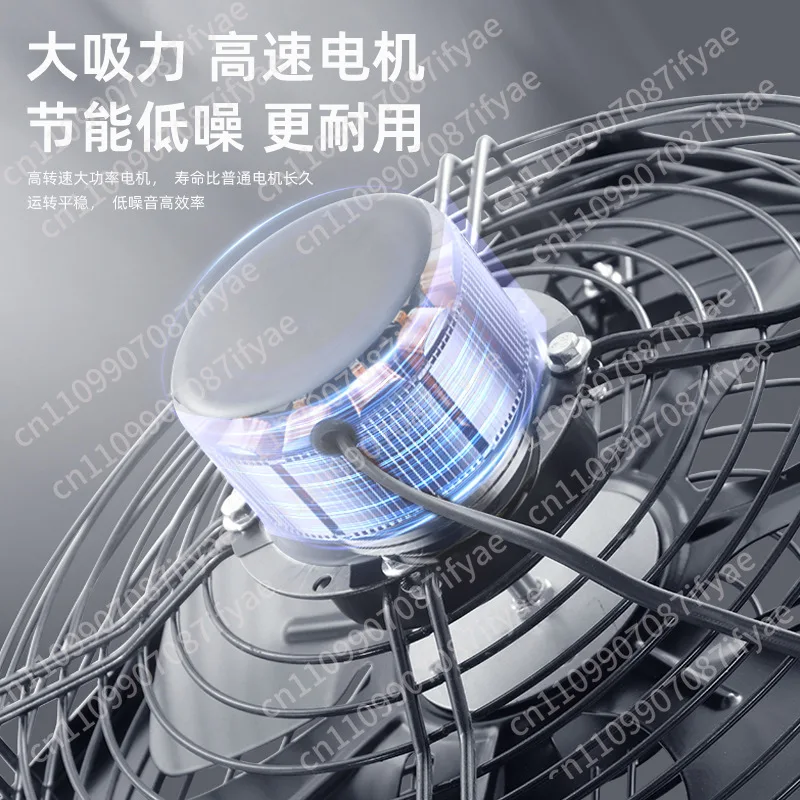 kitchen ventilation fan window powerful exhaust fan industrial exhaust fan simple range hood view 2