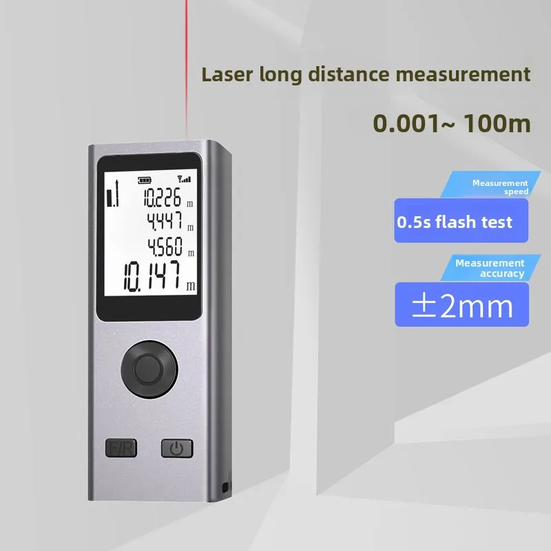 40 متر بزاوية إلكترونية، غرفة قياس محدد المدى الصغير المحمول الصغير، مسطرة إلكترونية KLM40-P