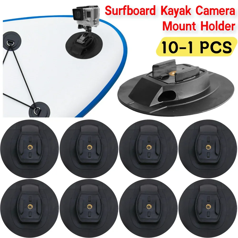 10-1PCS Surfboard Kayak Camera Mount Holder PVC Surfboard Camera Fixed Stand Surfboard Camera Holder for Camera Accessories