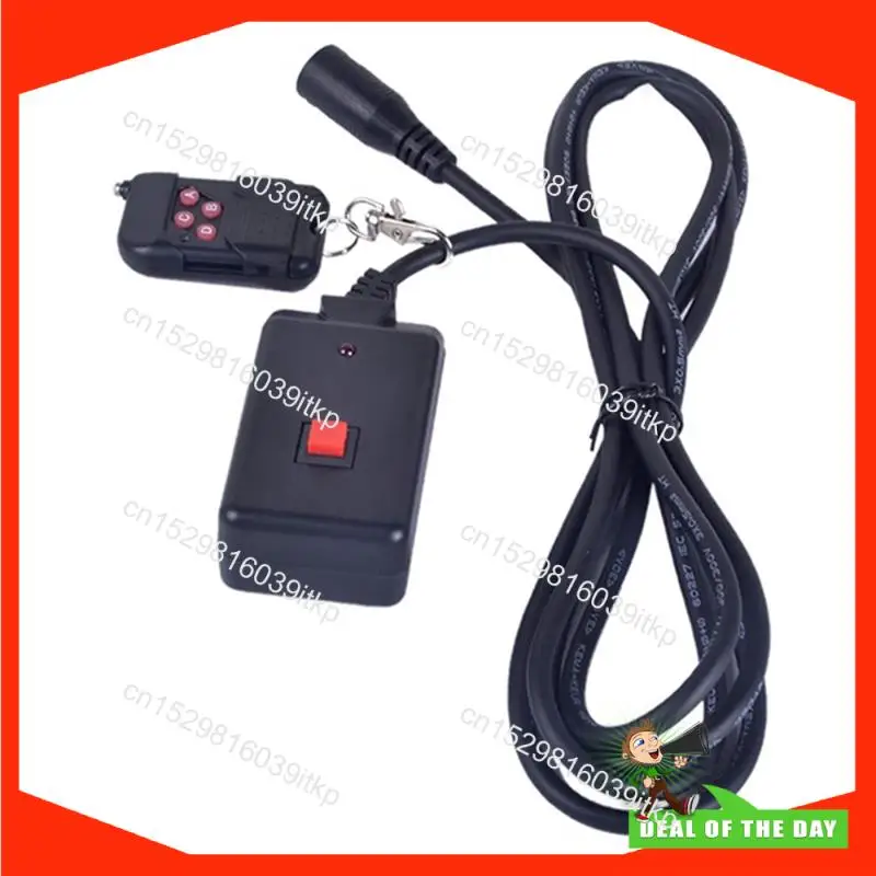 Agosto 2 peça 90-240vac 2 em 1 controle remoto sem fio 3 pinos xlr para máquina de fumaça festa dj palco efeito de iluminação atmosfera d