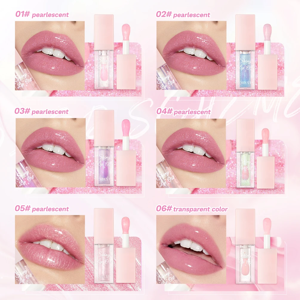 Hot Parelmoer Roze Warme Kleur Veranderende Lipgloss Hydraterende Spiegel Lippenbalsem PH Verandering Lip Olie Voller Blijvende Lip Tint Make-Up