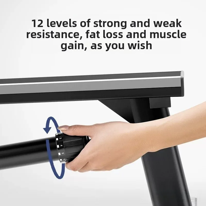 Hydraulic rowing machine indoor household fitness equipment, aerobic and anaerobic two-way paddle simulation rowing machine