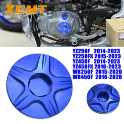 CNC Engine Cover Cap Plug Protector For Yamaha YZ250F YZ450F YZ250FX YZ450FX WR250F WR450F 2016-2021 Motorcycle Accessories