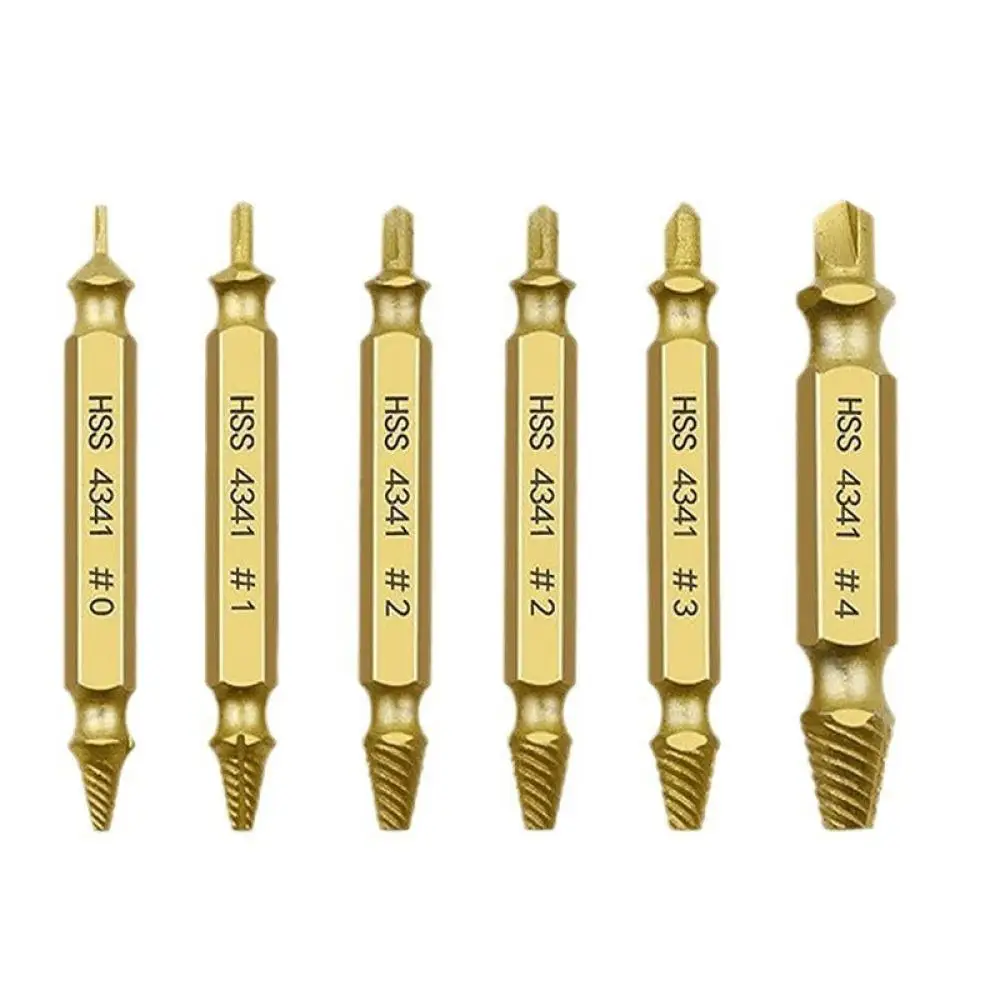 High Hardness Screw Extractor Set For Longxiang HSS Drill Bits Stripped Bolt Remover Tool Industrial Quality Hardware Kit