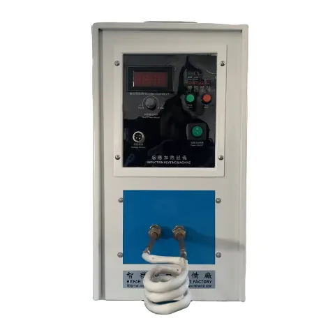 Nuevo Calentador de Inducción de Alta Frecuencia Mosfet de 15KVA para Soldadura de Piezas Metálicas Pequeñas, 220V, Material de Aleación