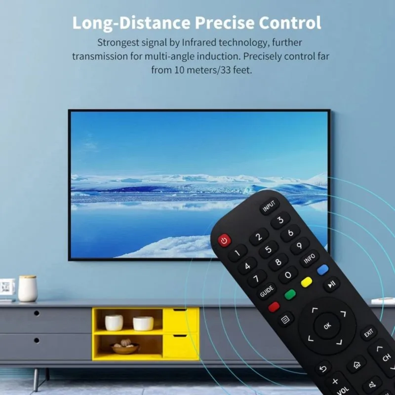 DT98 Infrared Remote Control EN2P30H Replacement for Hisense TV Model EN2P30H Remote Control for Unit