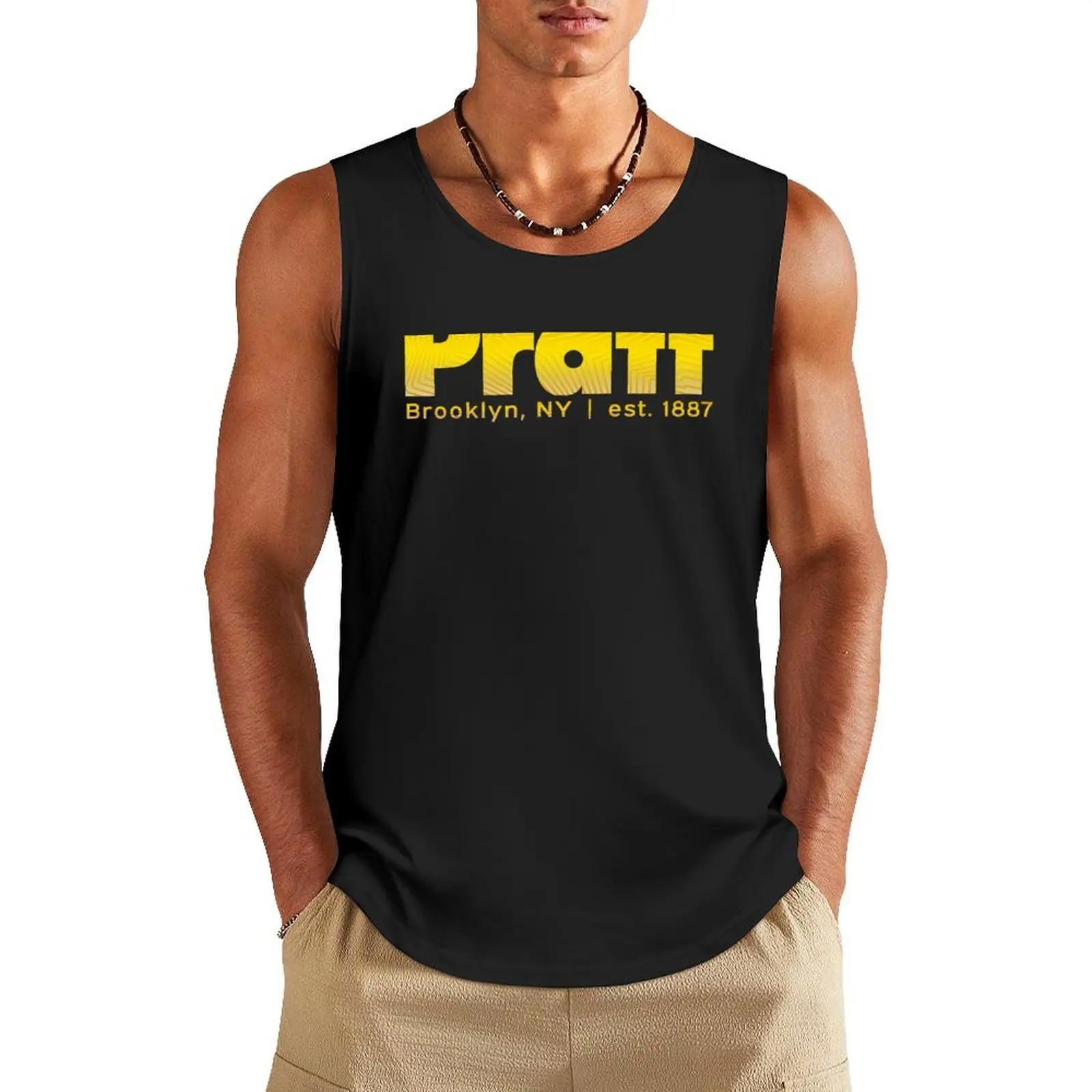 

pratt (version 20) Tank Top sports suits sports clothes for men Sleeveless T-shirt