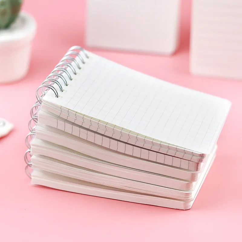 1Pc Transparent PP Matte Cover Portable Mini Notebook Pocket Book Student Supplies Korean Stationery