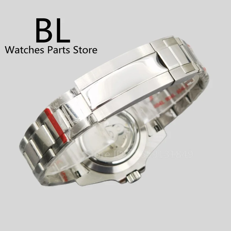 BLIGER 36mm/39mm NH35 MIYOTA PT5000 Automatic Watch For Men Sapphire Glass Celebration Color Pink Green Strap Steel Luminous