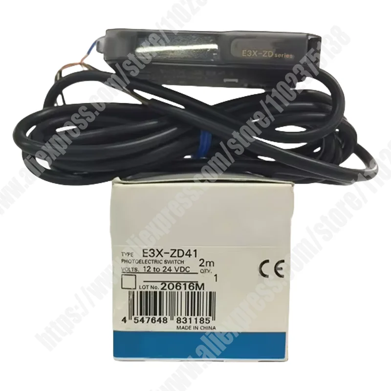 

New Original E3X-ZD41 Digital Display Optical Fiber Sensor Amplifier PNP