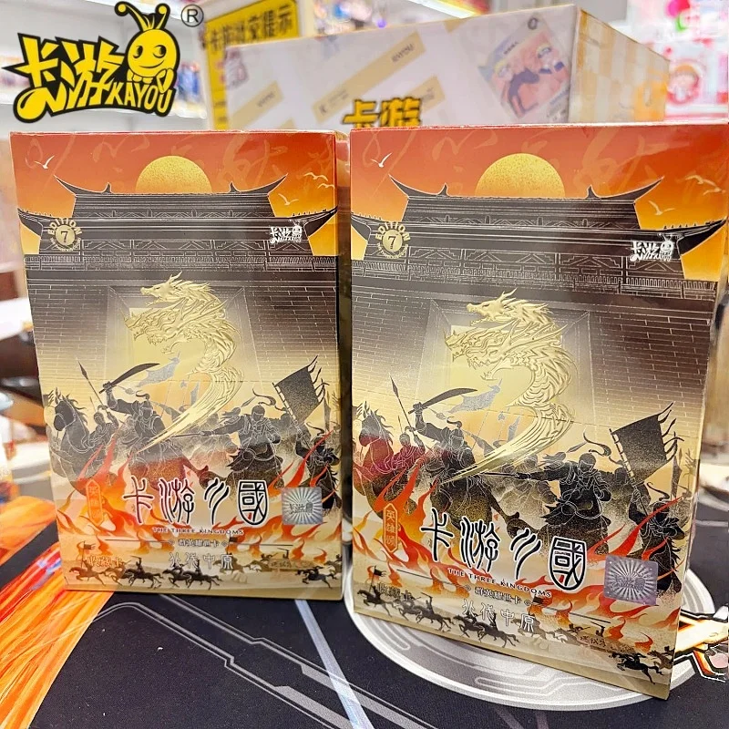 

Карта серии Kayou Three Kingdoms — Northward Expedition to the Central Plains, оригинальная коллекционная игровая карта для подарков на день рождения