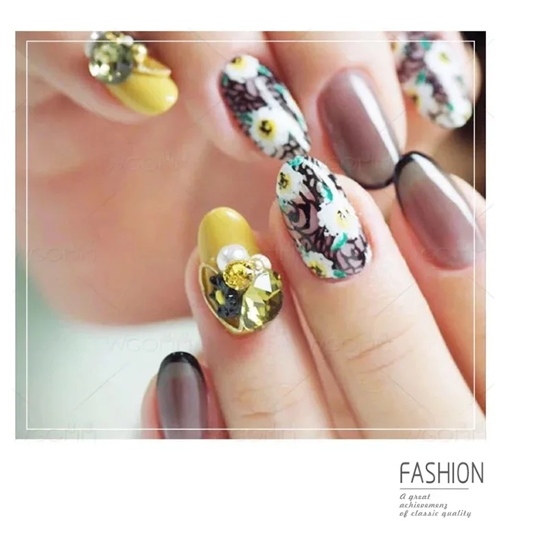 1 scatola mista cuore colorato cristallo strass per unghie accessori per unghie rosa brillante unghie fai da te decorazione per unghie cuore