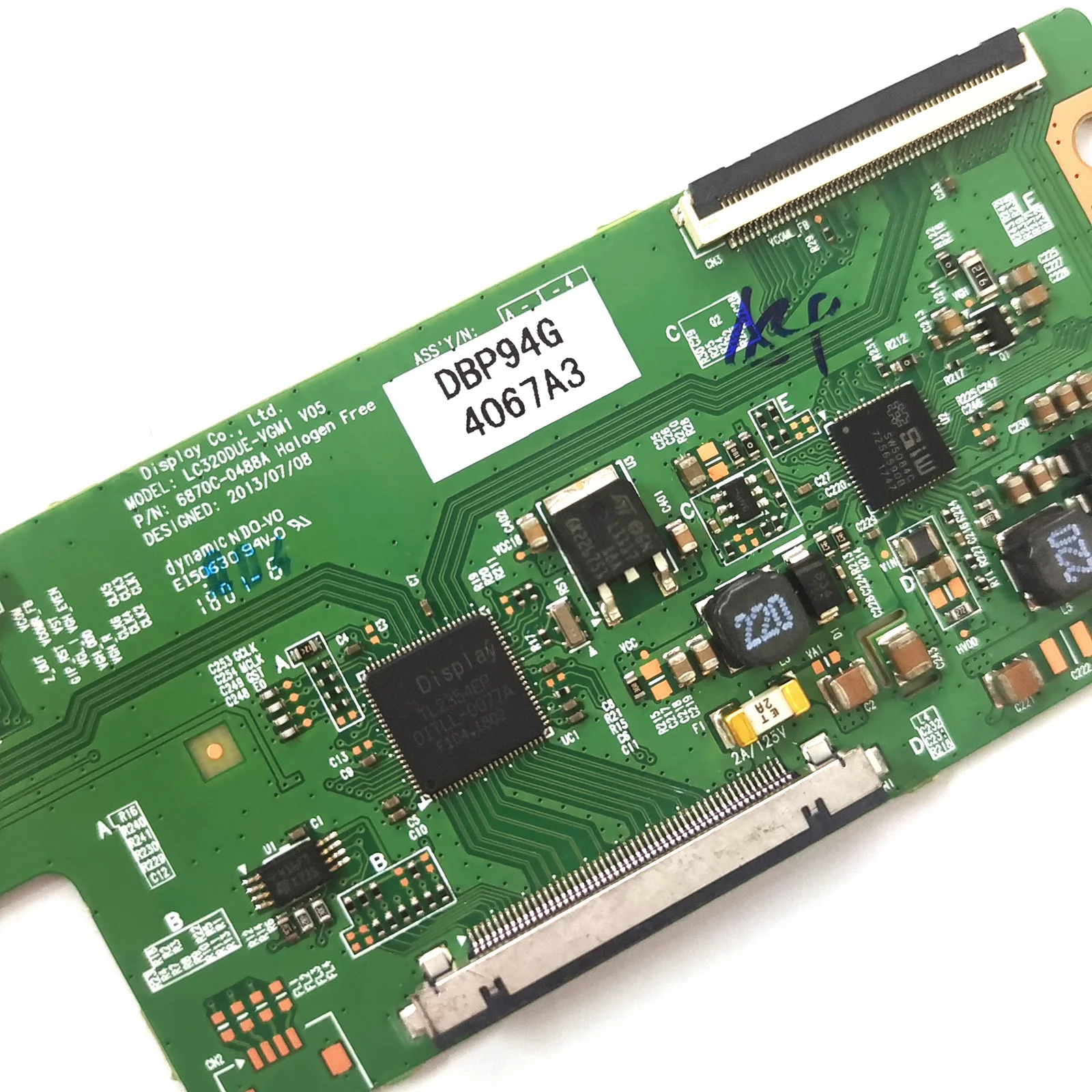 Good Quality 6870C-0488A T-CON for LC320DUE-VGM1 V05 HALOGEN 32LB5610-CD Logic Board
