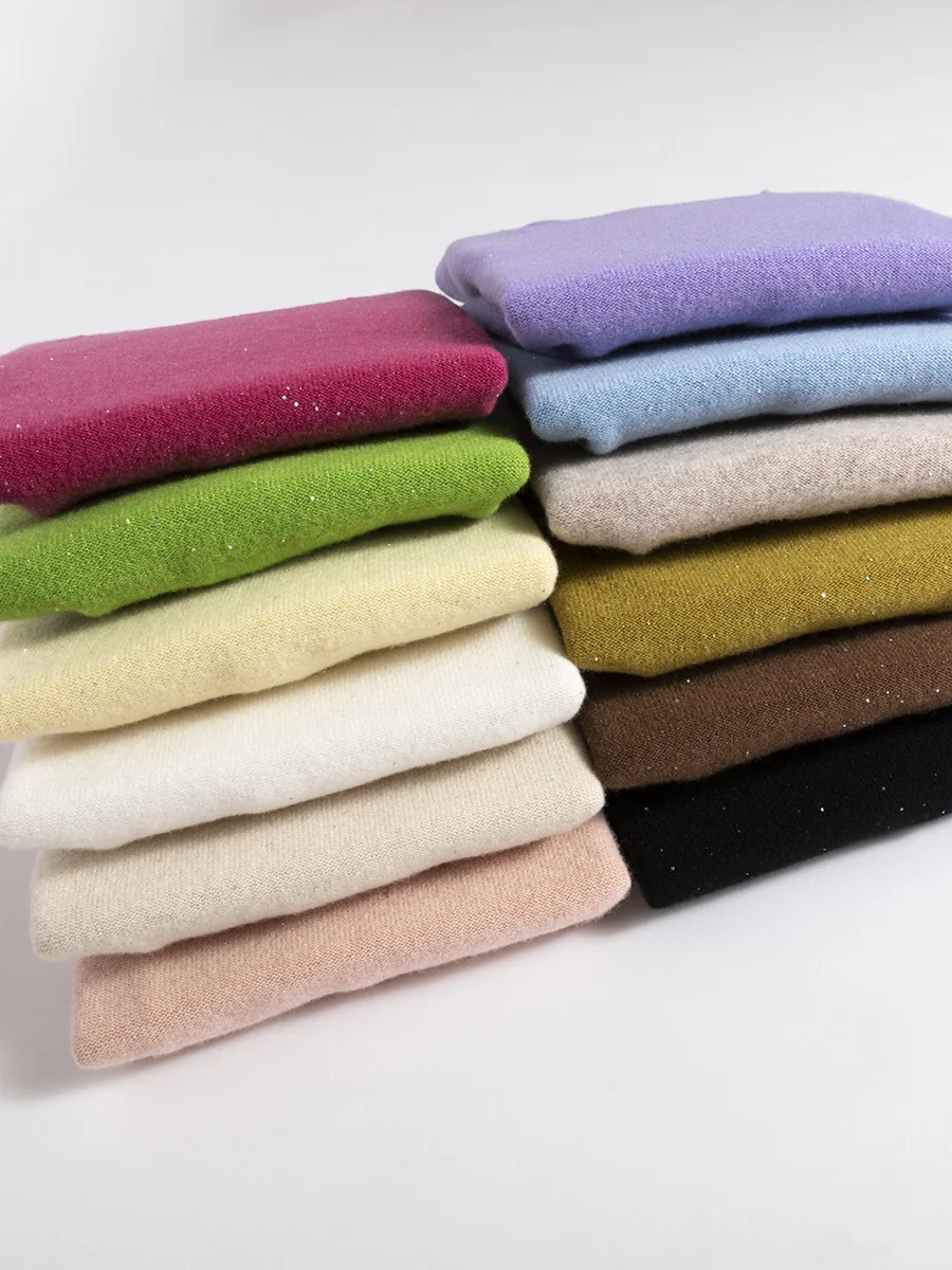 SuyaDream, 100% мериносовая шерсть, пуловеры для женщин, круглый вырез, свитера с короткими рукавами, Осень-зима 2023, мягкий теплый топ, розовый,