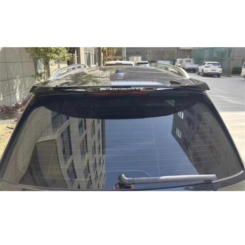 For Roof Spoiler Accessory New BMW X7 G07 LCI Car Trunk Black Tail Wing ABS Plastic Body Kit MP Style 2018-2023 Year