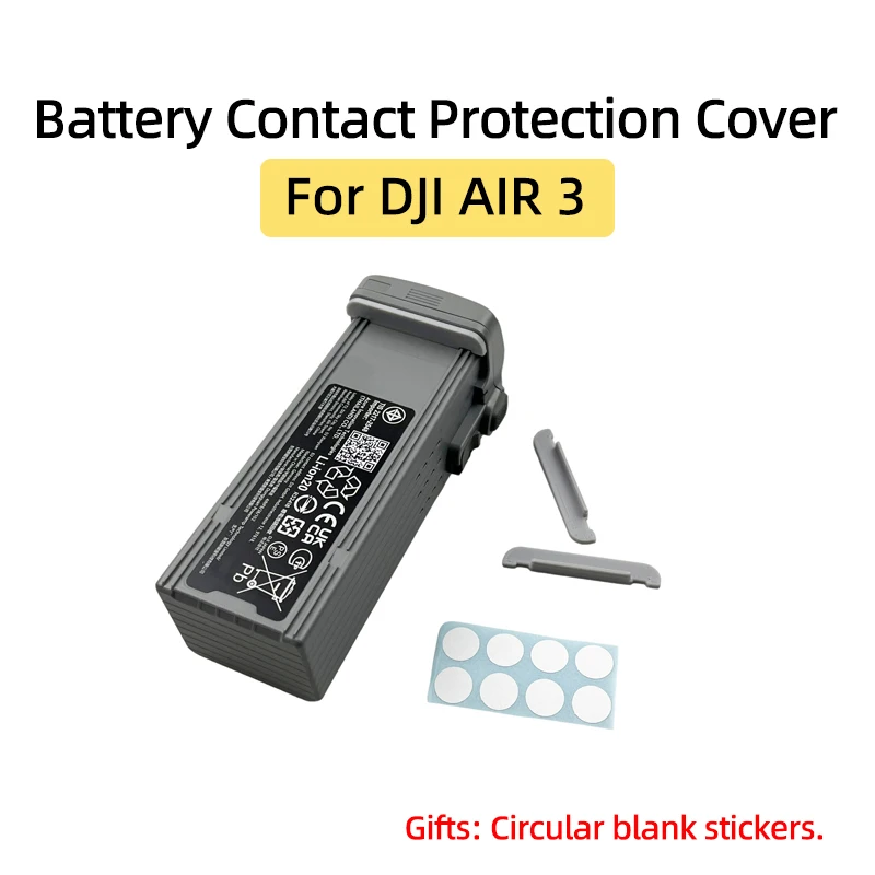 For DJI AIR 3 Drone Battery Contact Protection Cover Charging Port Dust-proof Cap Anti-oxidation Short Circuit Guard Accessories