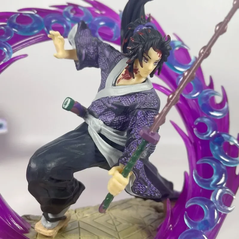 Kokushibou vs Tsugikuni Yoriichi figurka Anime światło Kimetsu No Yaiba PVC figurka Demon pogromca zabawki prezenty lalki