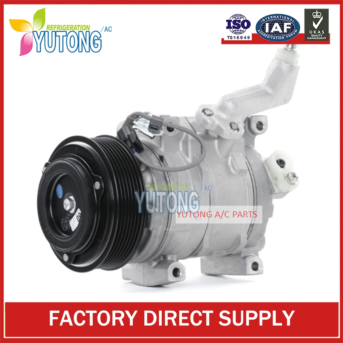 AC Compressor For Honda 447260-6951 10SR15C 139MM Pulley 6PK