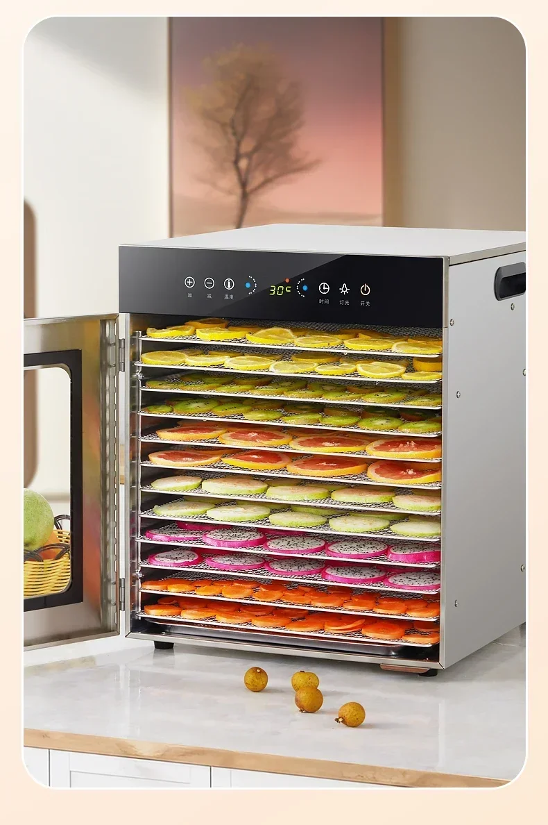 household, commercial Dryer, food, pet snacks, fruits, vegetables, meat, air dryers, food,  fruit dryers, large and small