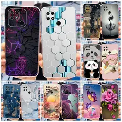 For Redmi 10C Case For Xiaomi Redmi 10C Cover Fashion Marble TPU Soft Silicone Phone Case For Redmi 10 Power Redmi10C 10 C Funda