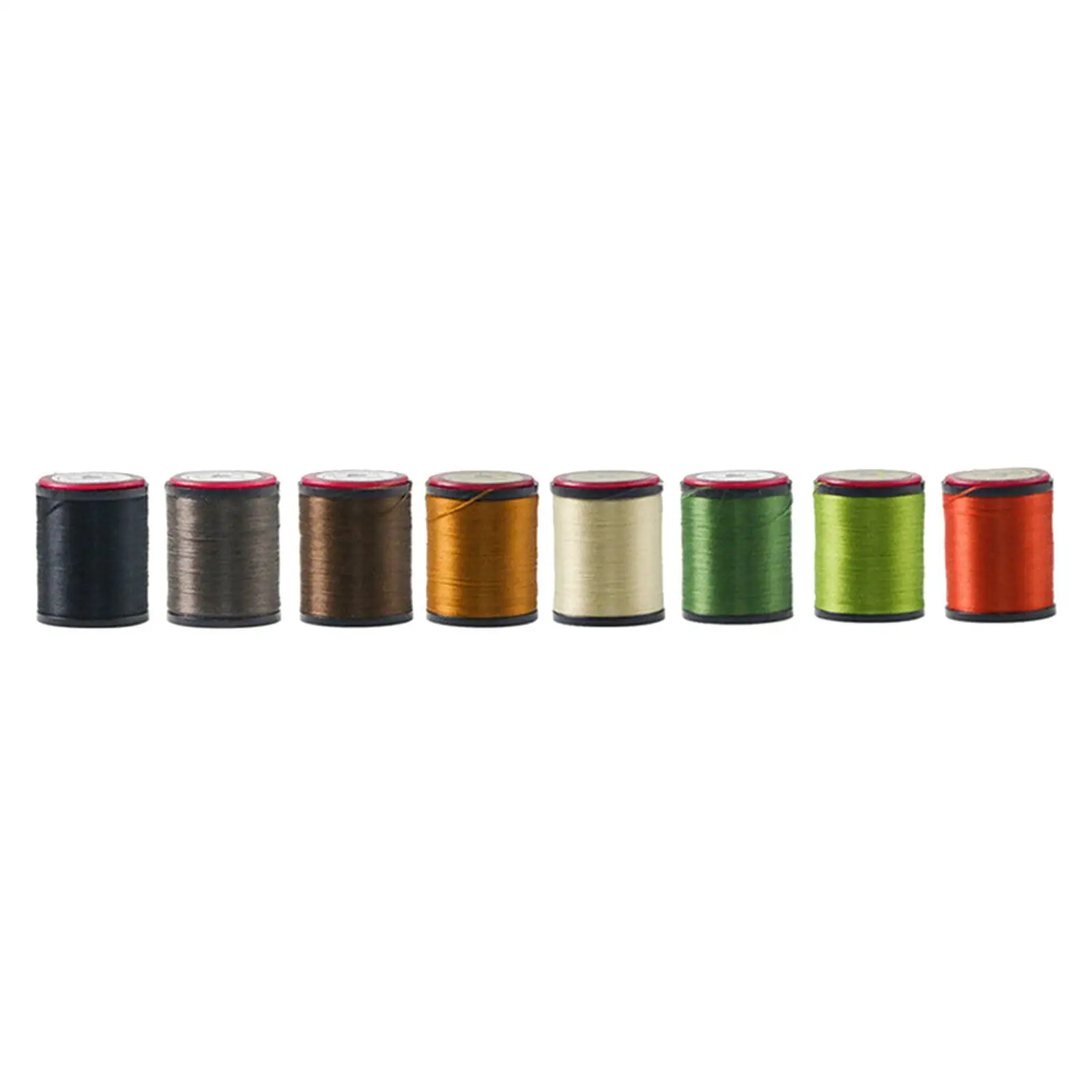 

8Spools Fly Tying Thread Kit for Lure Bait DIY Making Tool 120 Deniers