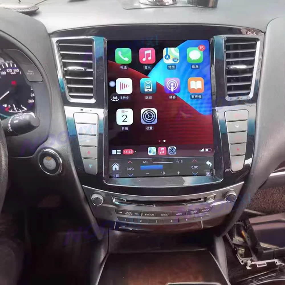 For Infiniti QX60 IX35 2014~2019 Android13 Car Radio Multimedia Player Wireless Carplay GPS Navigation Google Store Touch Screen