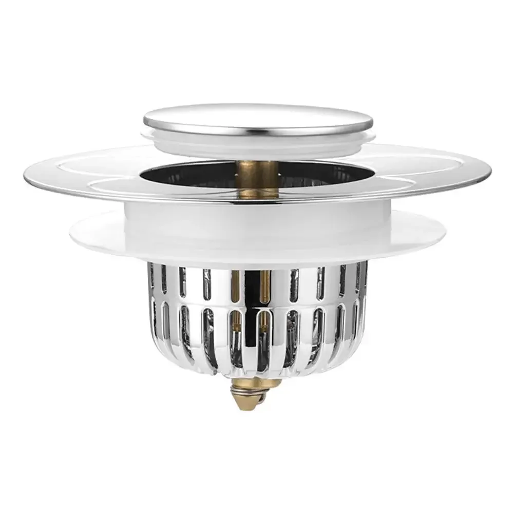 

Эффективный фильтр для раковины, долговечный, из утолщенного АБС-пластика, улучшенная корзина для фильтрации