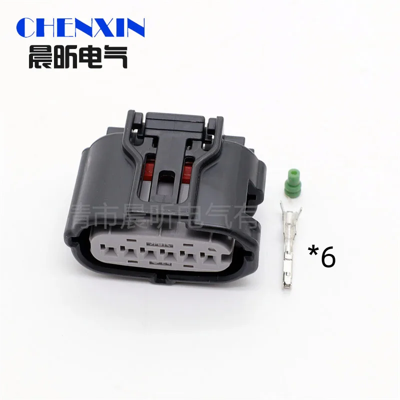 

6 Pin 12831 6189-7100 TS 025 Automotive Accelerator Pedal Connector MAF Reversing Radar Socket