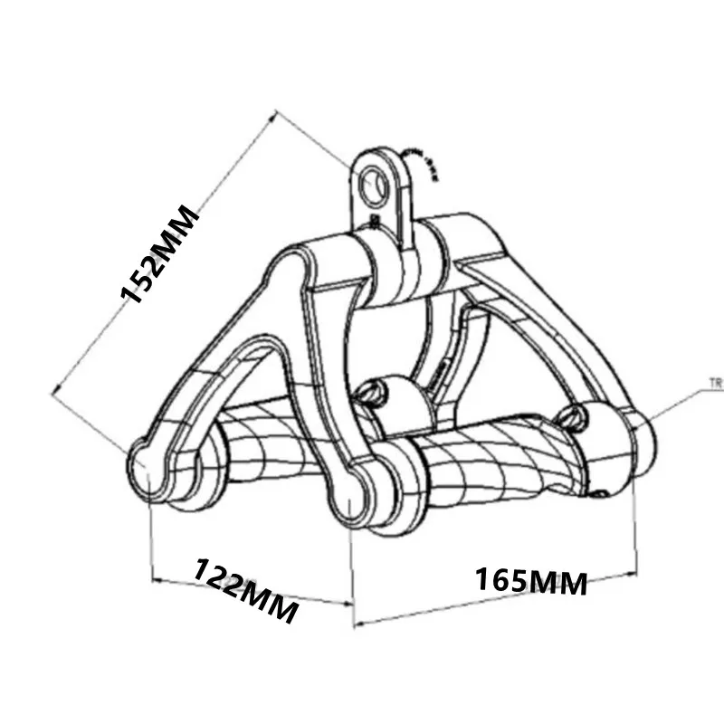 Ergonomia w kształcie litery V wioślarstwo Bar 360 ° obrotowy uchwyt w kształcie litery V Biceps Triceps powrót trening t-bar rząd uchwyt LAT Pull