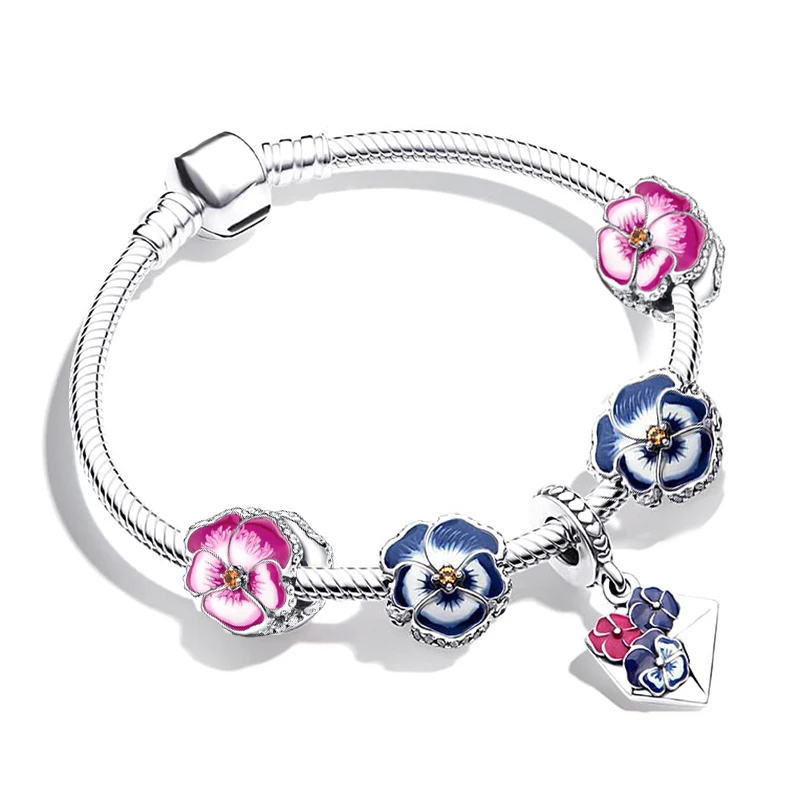 Newest Silver Color Charm Bracelet With Running Man Beads Pendant Brand  Bracelet For Women Jewelry Gift Special Offer Wholesale