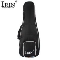 IRIN Mandolin Case Waterproof Oxford Fabric Guitar Bag Double Straps Black Guitar Backpack Handbag String Instrument Accessories