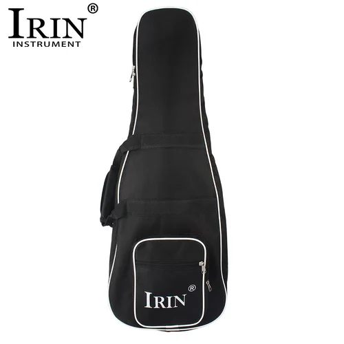 IRIN-funda de mandolina impermeable para guitarra, bolsa de tela Oxford, correas dobles, mochila de guitarra negra, bolso de mano, accesorios para instrumentos de cuerda
