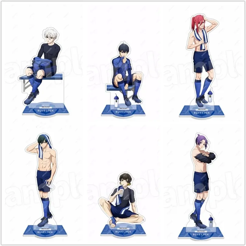 Anime Figure Doll Meguru Bachira Hyoma Chigiri Nagi Seishiro Acrylic Stands Model Cosplay Toy for Gift