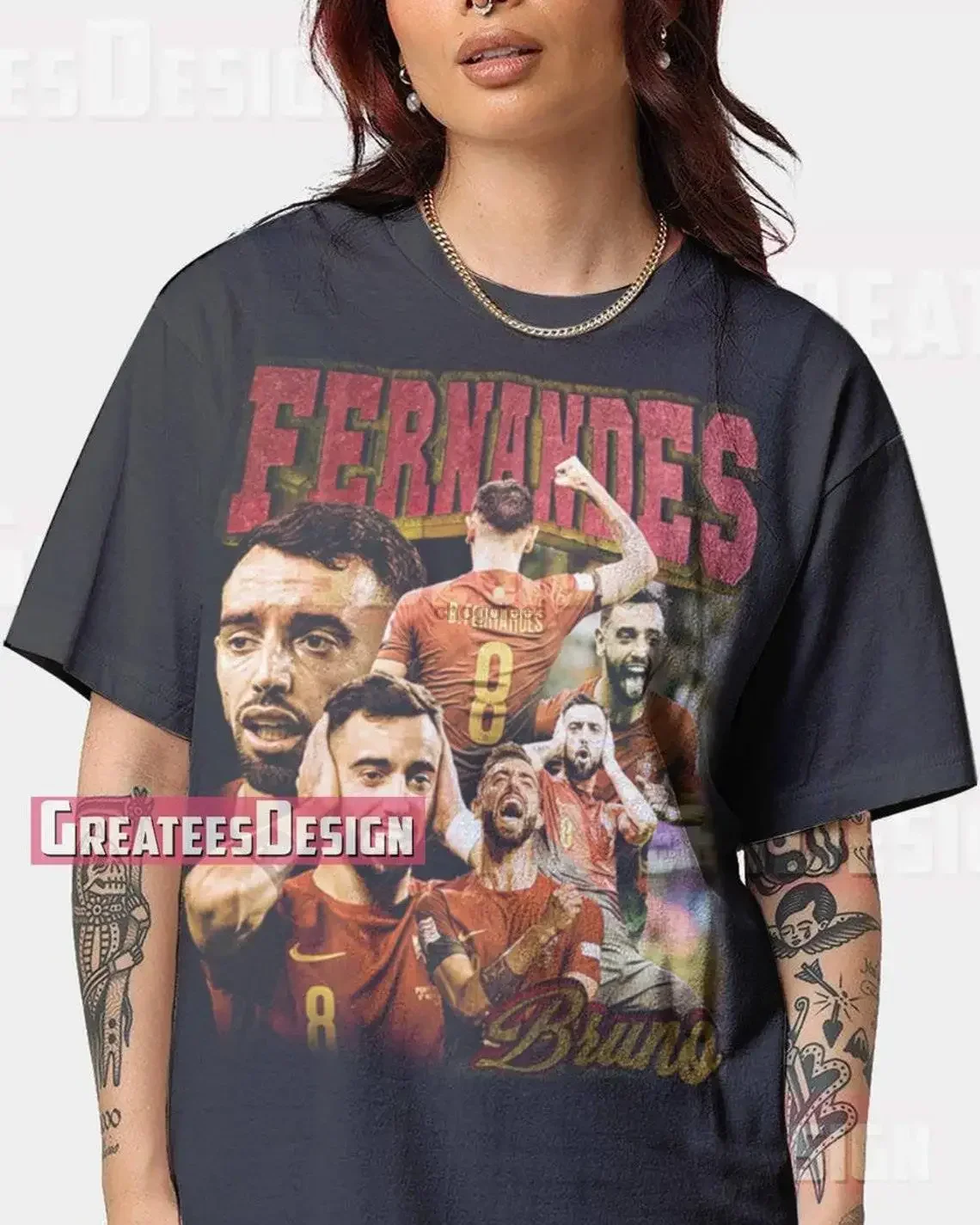 

Limited Bruno Fernandes T-shirt Vintage Sweatshirt Oversize Shirt GEE155
