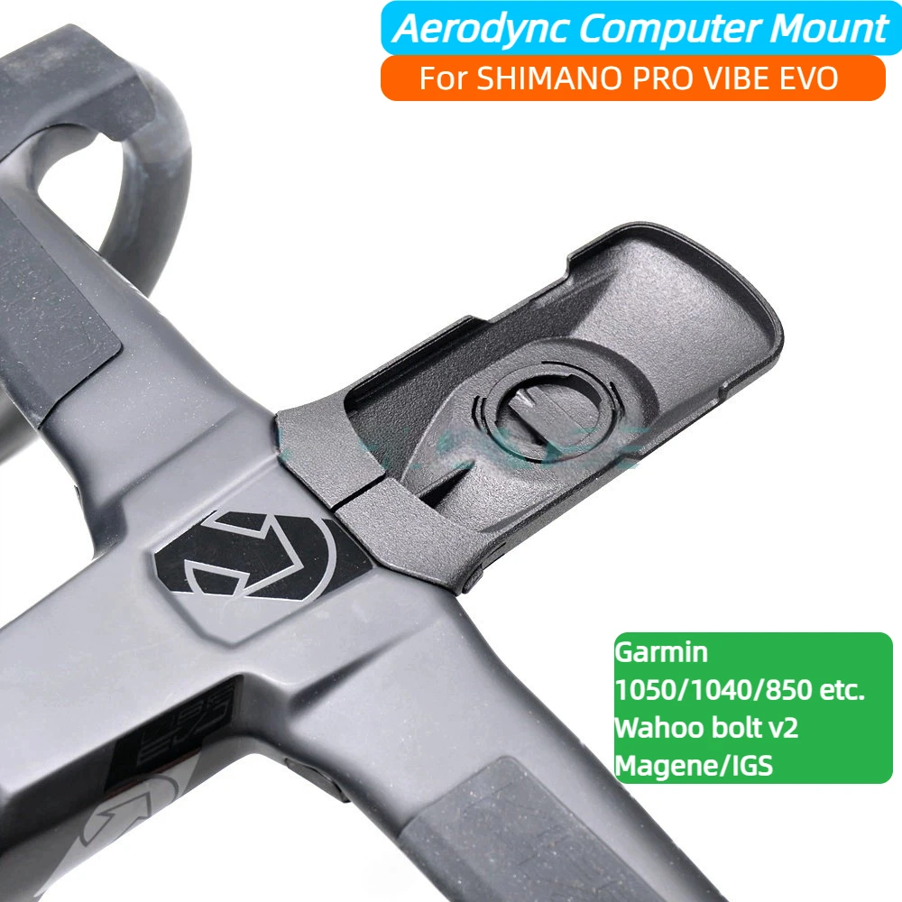3D-gedruckte PRO VIBE EVO Computerhalterung, perfekt kompatibel mit Garmin 1050 1040 850 840 Serie, Magene Wahoo Bolt v2 IGS