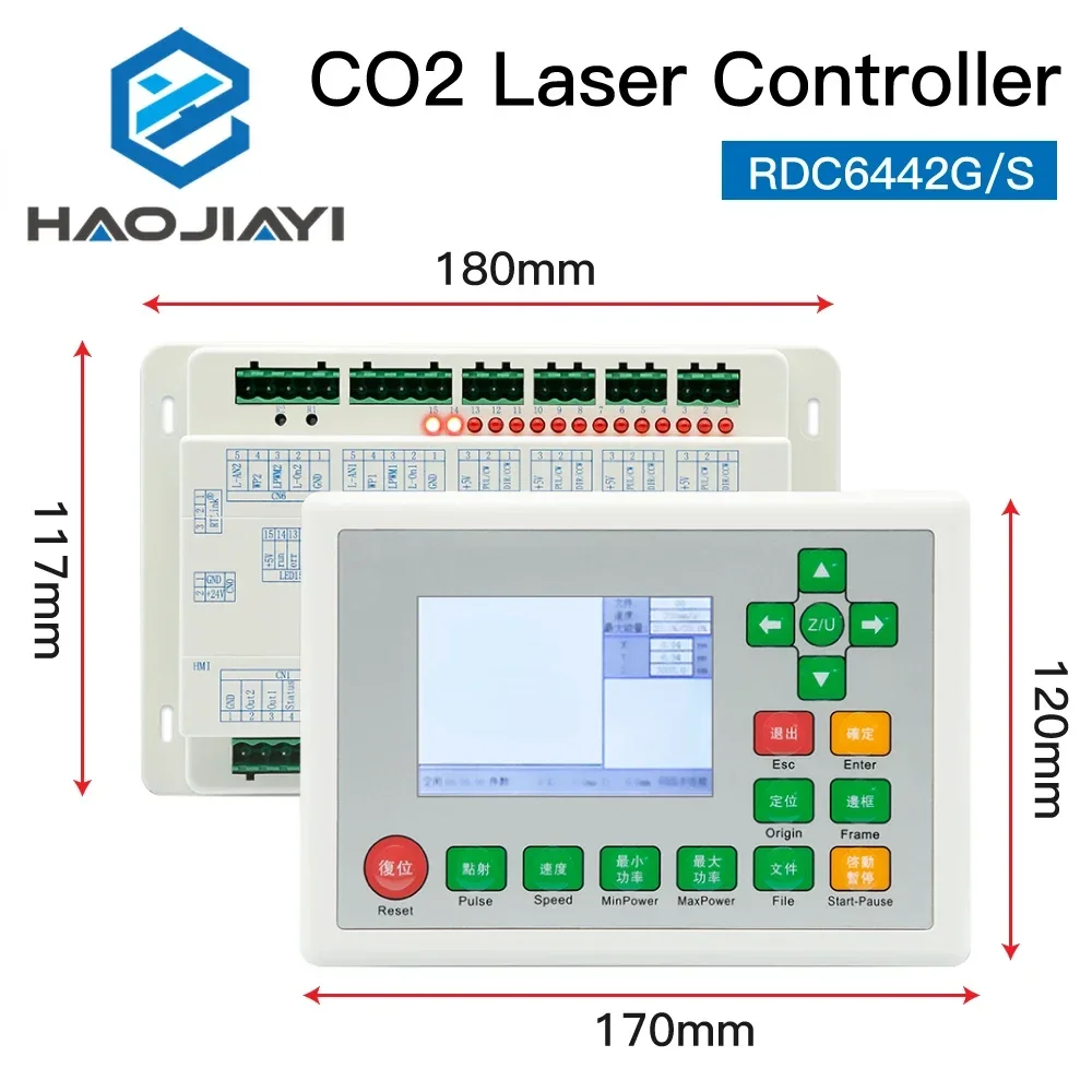 

Ruida RD RDC6442G RDC6442S CO2 Laser DSP Controller for Laser Engraving and Cutting Machine RDC 6442 6442G 6442S