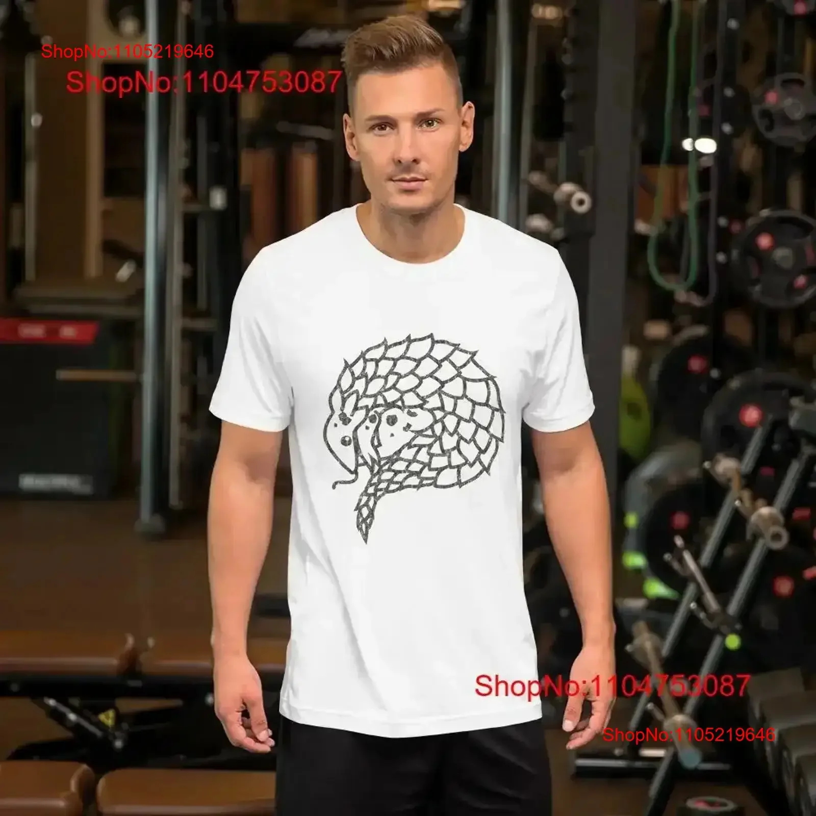 Pangolin T Shirt vintage Washed Breathable designer clothes fashion graphic Comfortable Stretched Slightly Stylish vintage