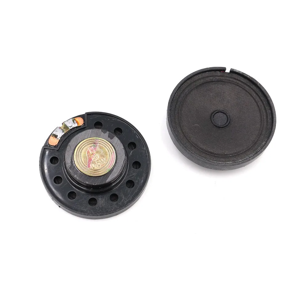 

20PCS 40MM Speaker Plastic External Magnetic 8 Euro 0.25W 0.5W Toy Story Machine Timer Paper Bowl Speaker