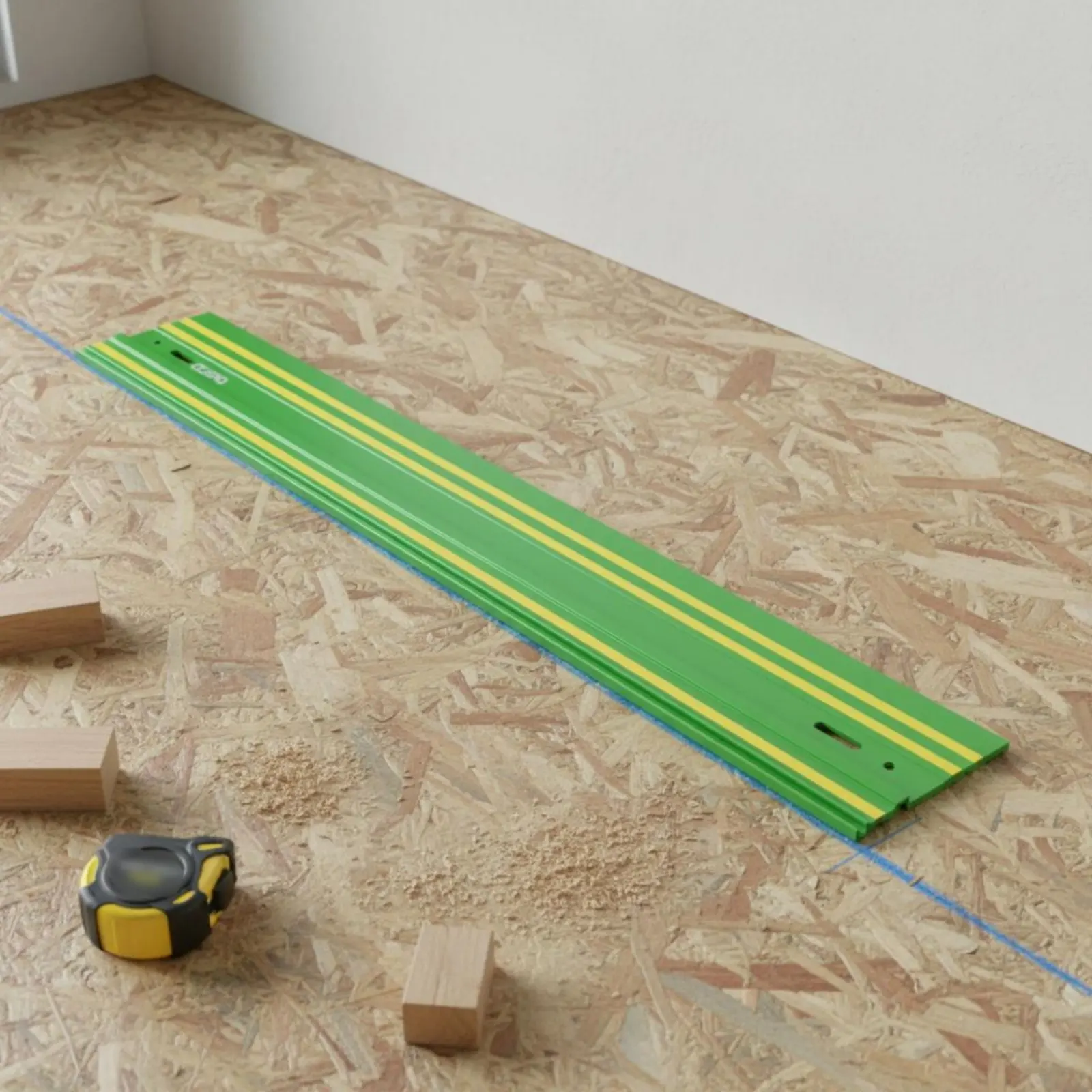 Circular Saw Guide Rail Universal Compatibility Woodworking Guide Rail Power Tool Accessory Extendable Easy to Align