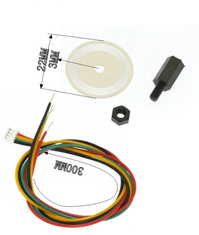 Encoder sensore di velocità fotoelettrico Encoder ruota fase AB per Freerdas Smart car 5V per Arduino fai da te