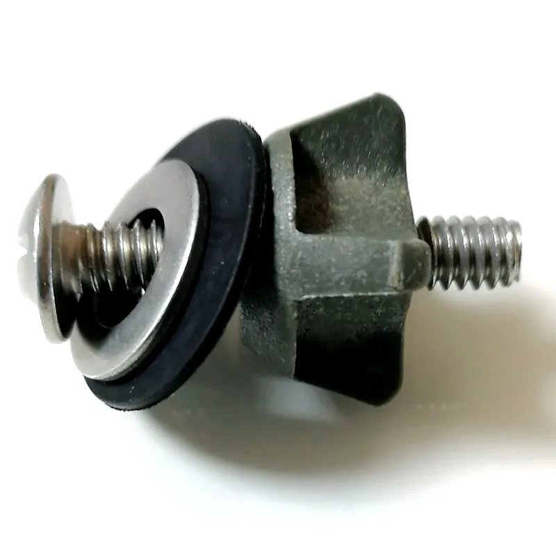 Installation Screws for Kohler Toilet Cover with Washers and Metal Gasket Accessories 3722 Built-in Nuts 3857 Screws