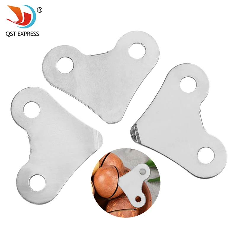 5PC/10PC Nut Shell Opener Small Tool  Macadamia Nut Opener Pecan Stainless Steel Shell Opener Hazelnut Peeler Household