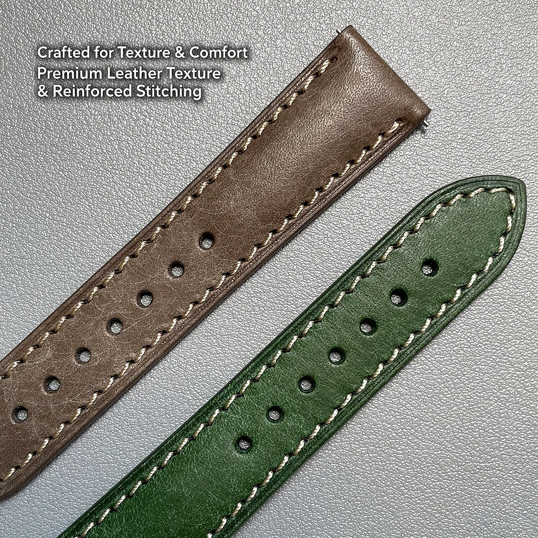 Quick Release Leather Watch Band 18mm 20mm 22mm Vintage Genuine Leather Strap Handmade Replacement Bracelet for Men Women