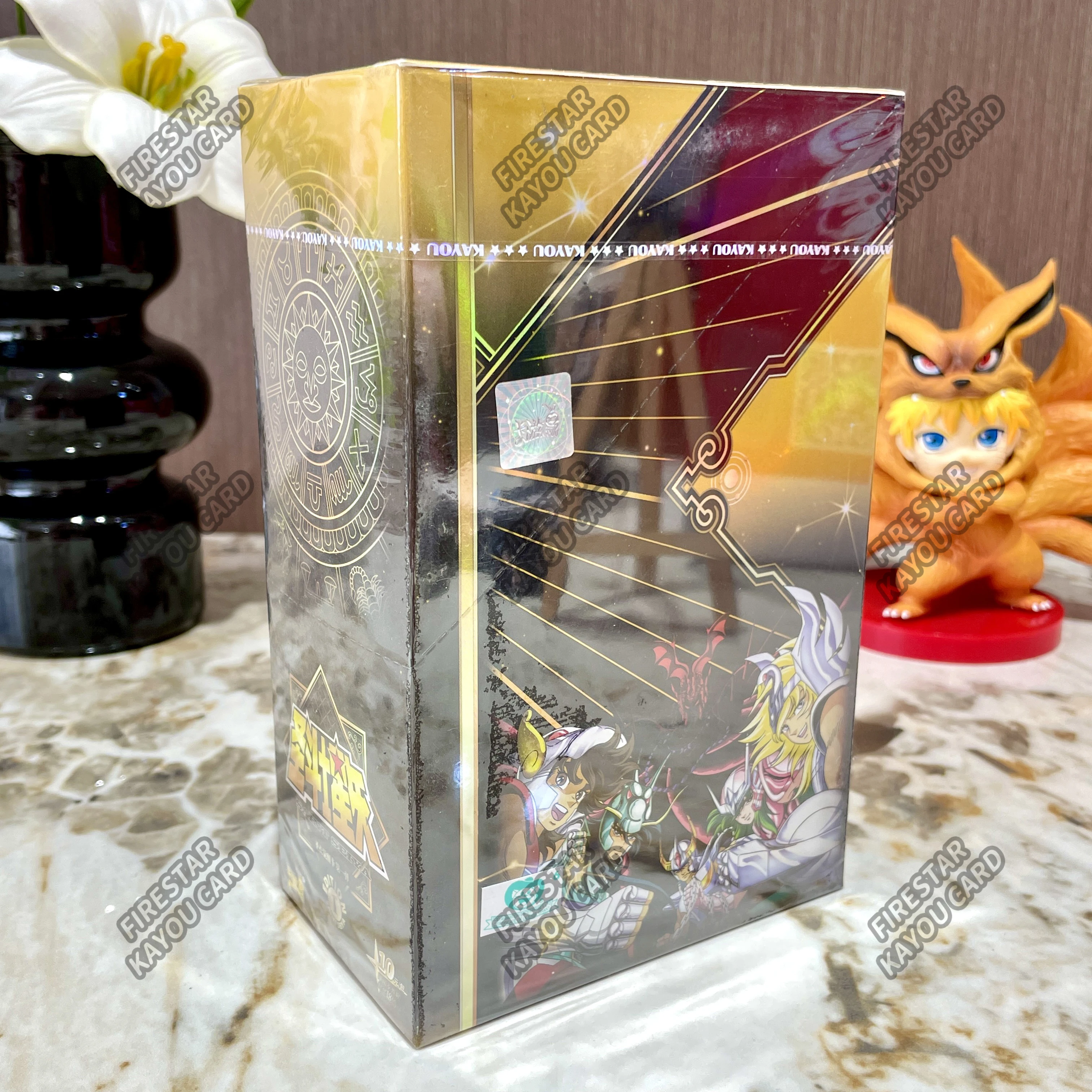 Kayou Original Saint Seiya Card Box W1T4 W2T4 W3T4 Pack SE BP UR UTR Anime Collection Card Birthday Children's Toy Gift